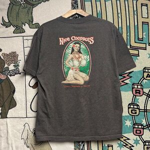 Vintage Hawaii Nice Coconuts Maui  Shirt